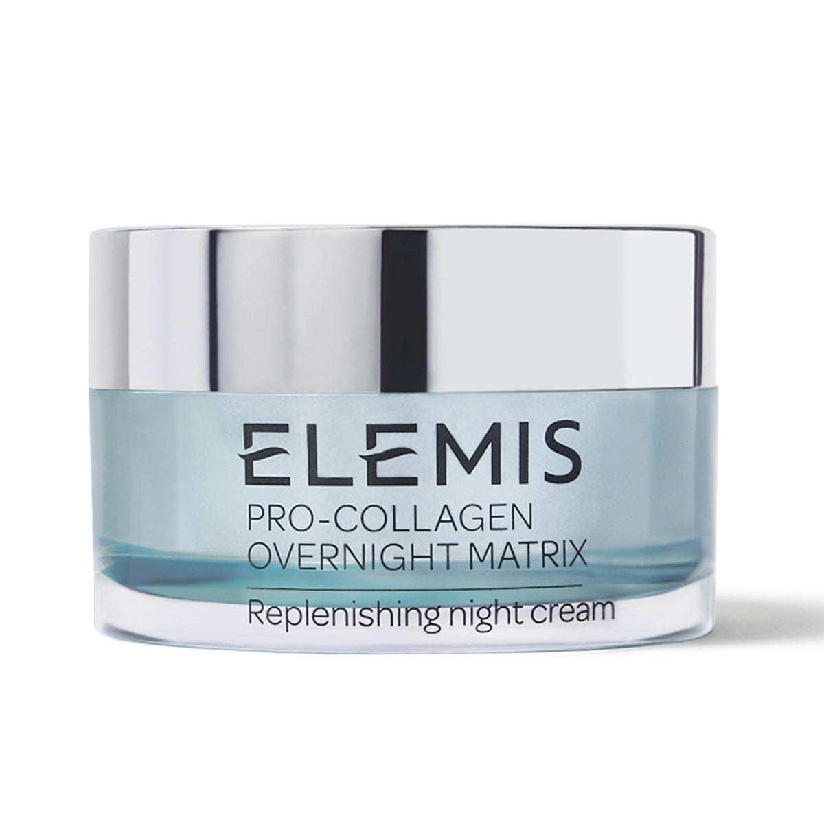 Elemis Pro-Collagen Overnight Matrix 50ml jar closeup for firming hydration