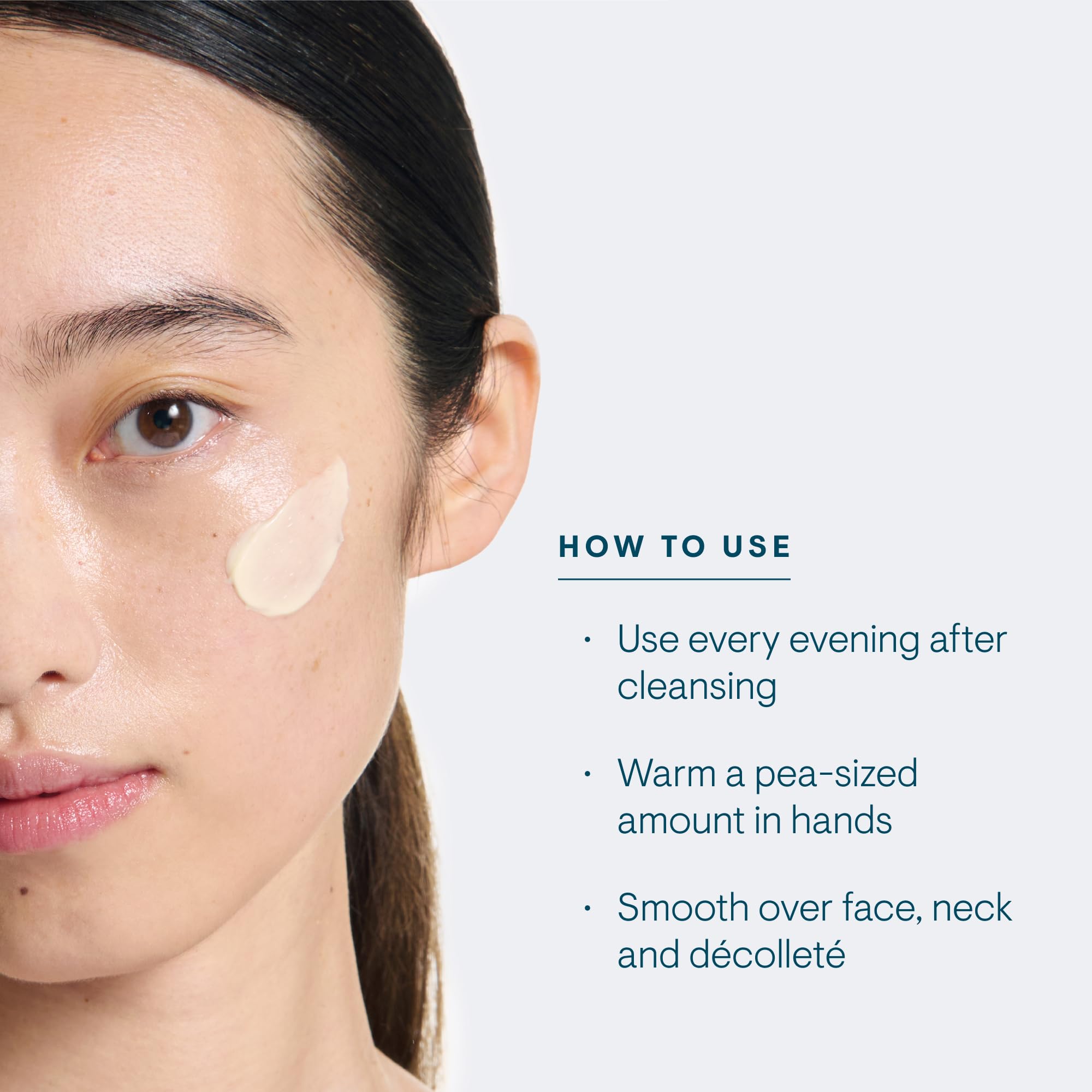 Elemis Pro-Collagen Overnight Matrix luxury cream texture on surface