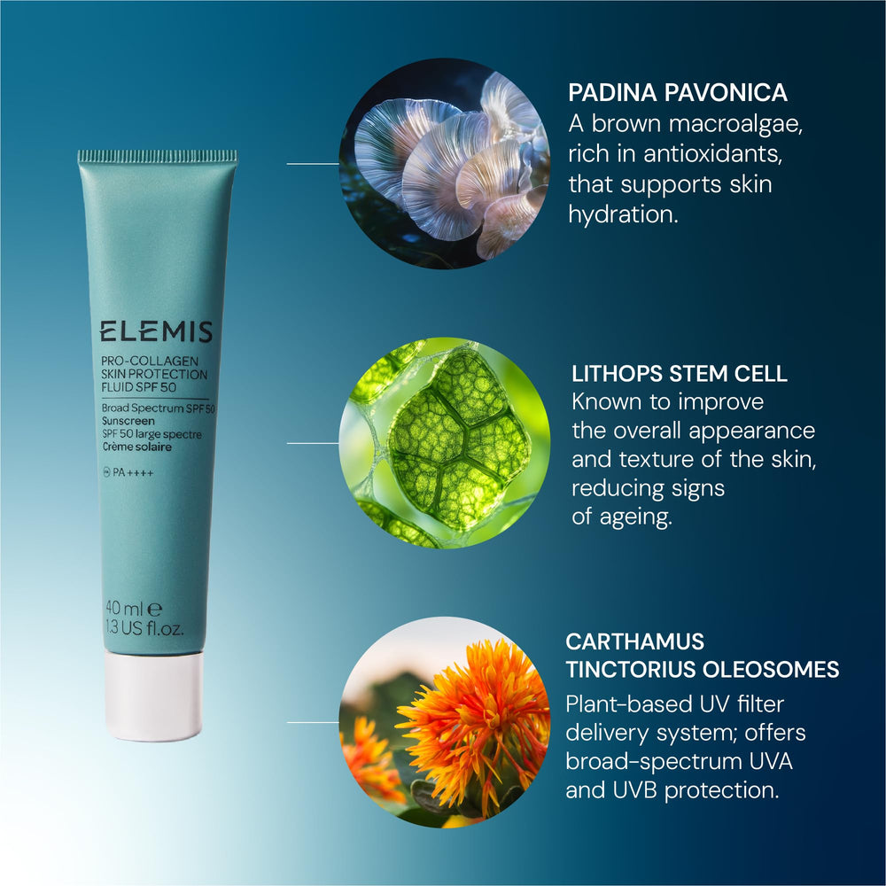 Elemis Pro-Collagen SPF 50 fits seamlessly into daily routines for protection.