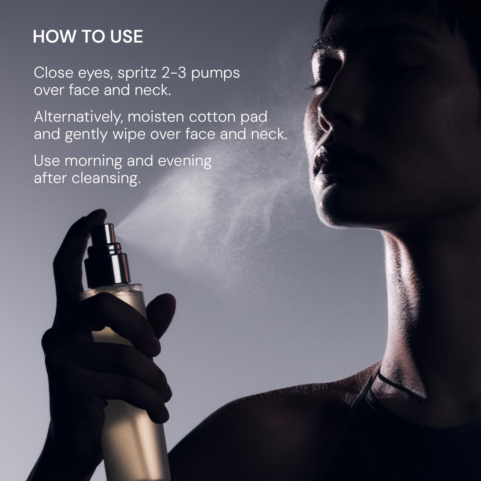 ELEMIS Pro-Collagen Toning Mist bottle with packaging showing hydration benefits.