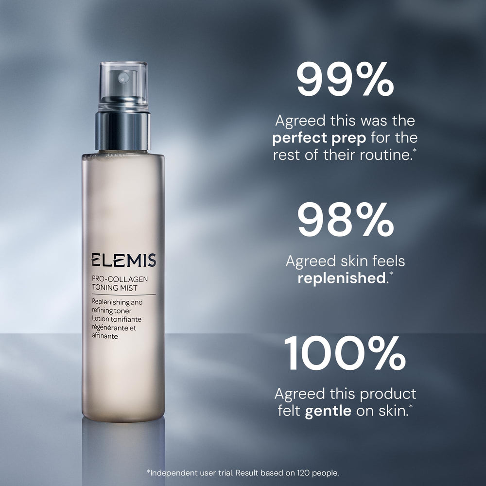 ELEMIS Pro-Collagen Toning Mist Padina Pavonica ingredient highlight for hydration.