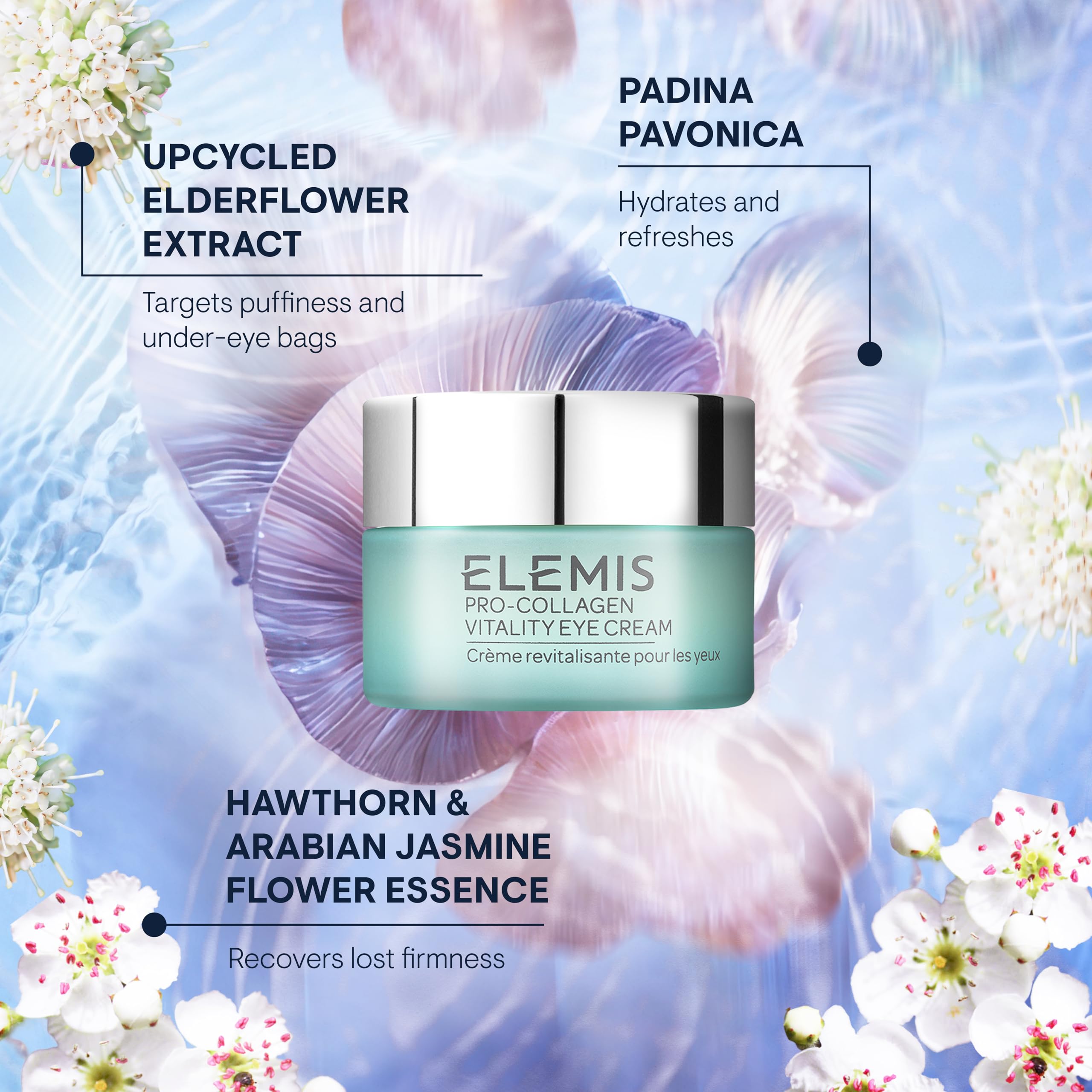 ELEMIS Pro-Collagen Vitality Eye Cream nightly routine application