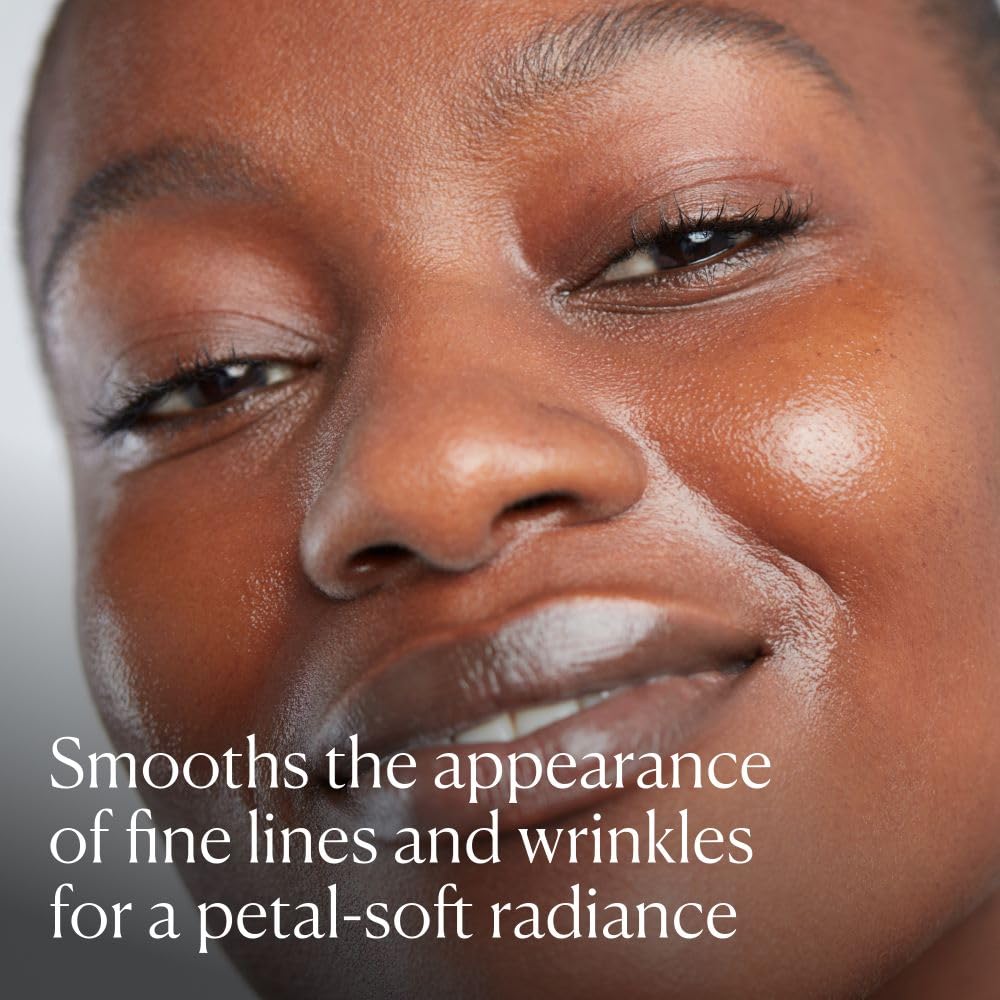 ELEMIS Rose Oil pour demonstrates a lightweight texture that absorbs quickly.