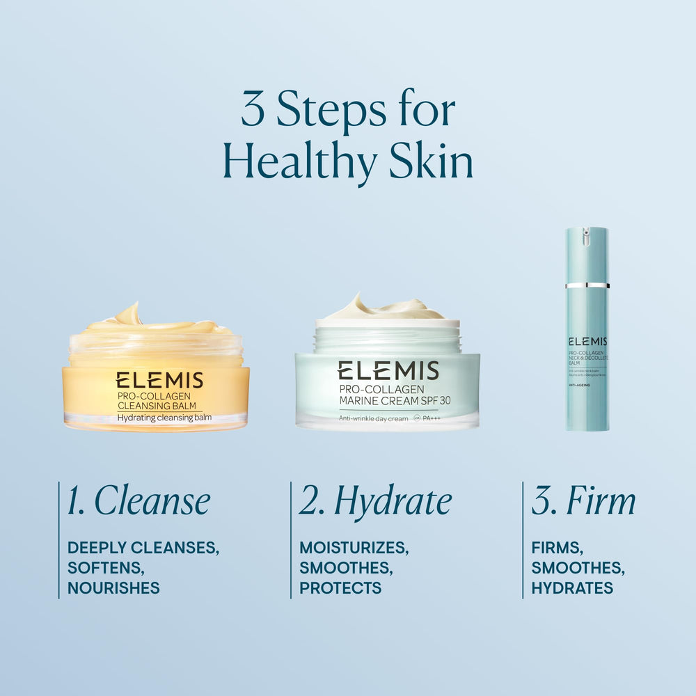 Spa-inspired scene featuring ELEMIS balm for daily self-care ritual.