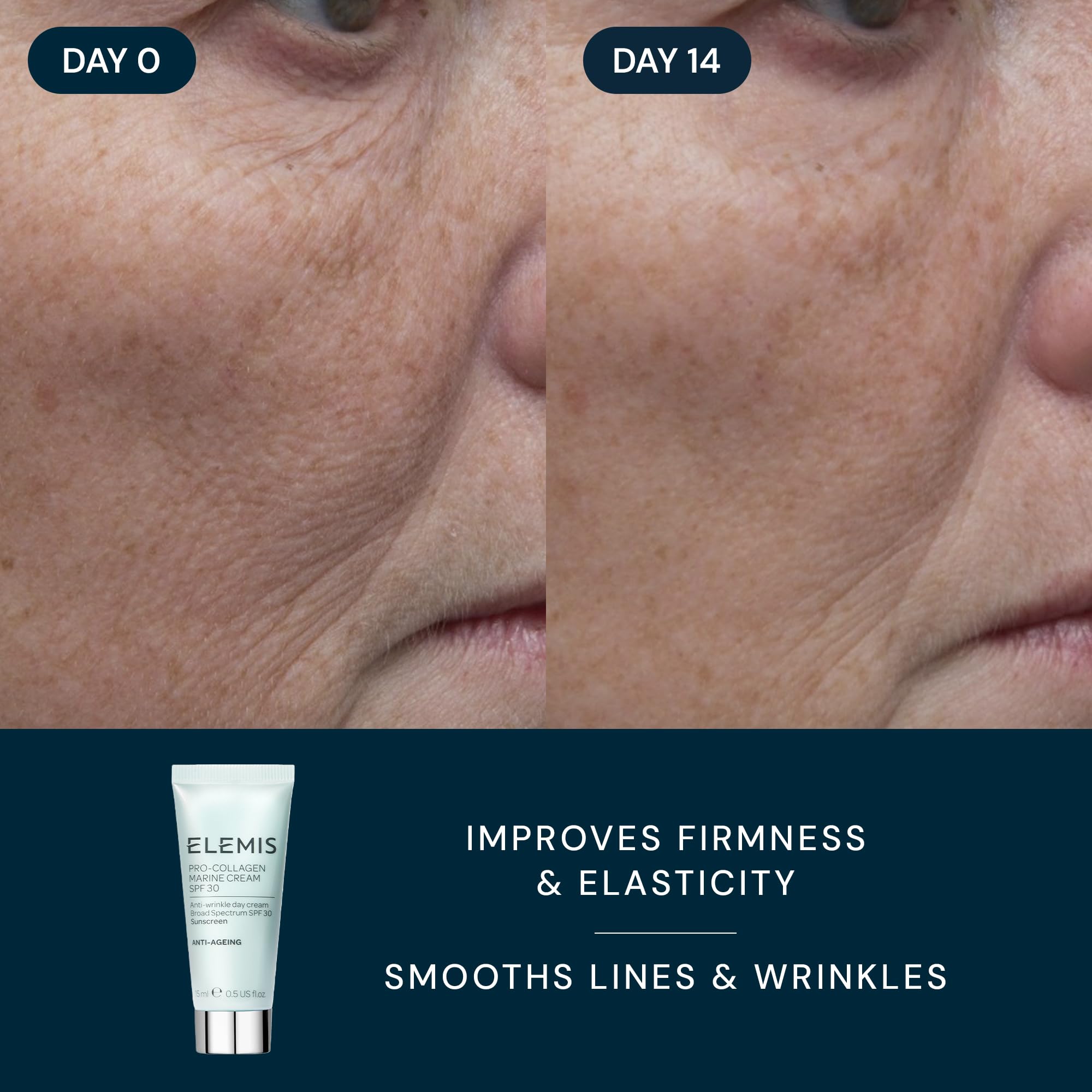 Elemis Step Three Marine Cream SPF 30 for daily hydration and SPF protection