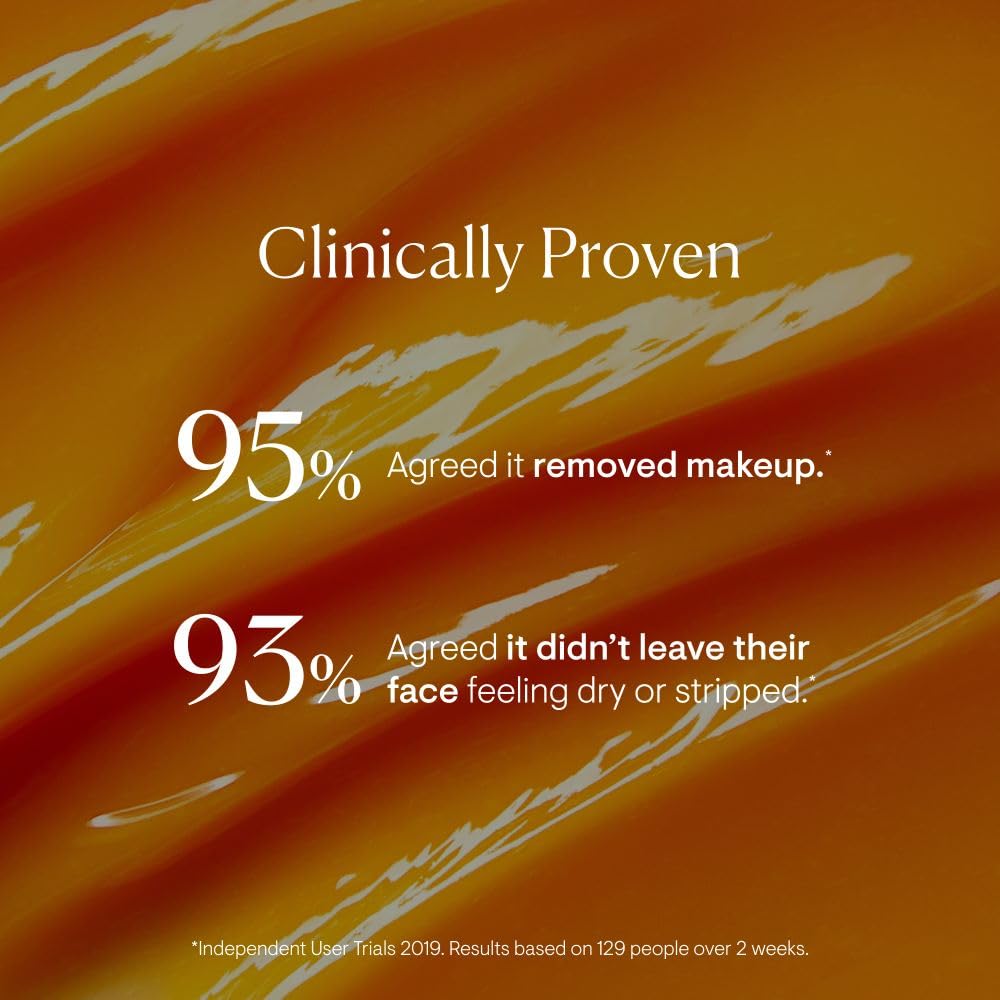 ELEMIS makeup removal use with cleansing butter on face and eyes.