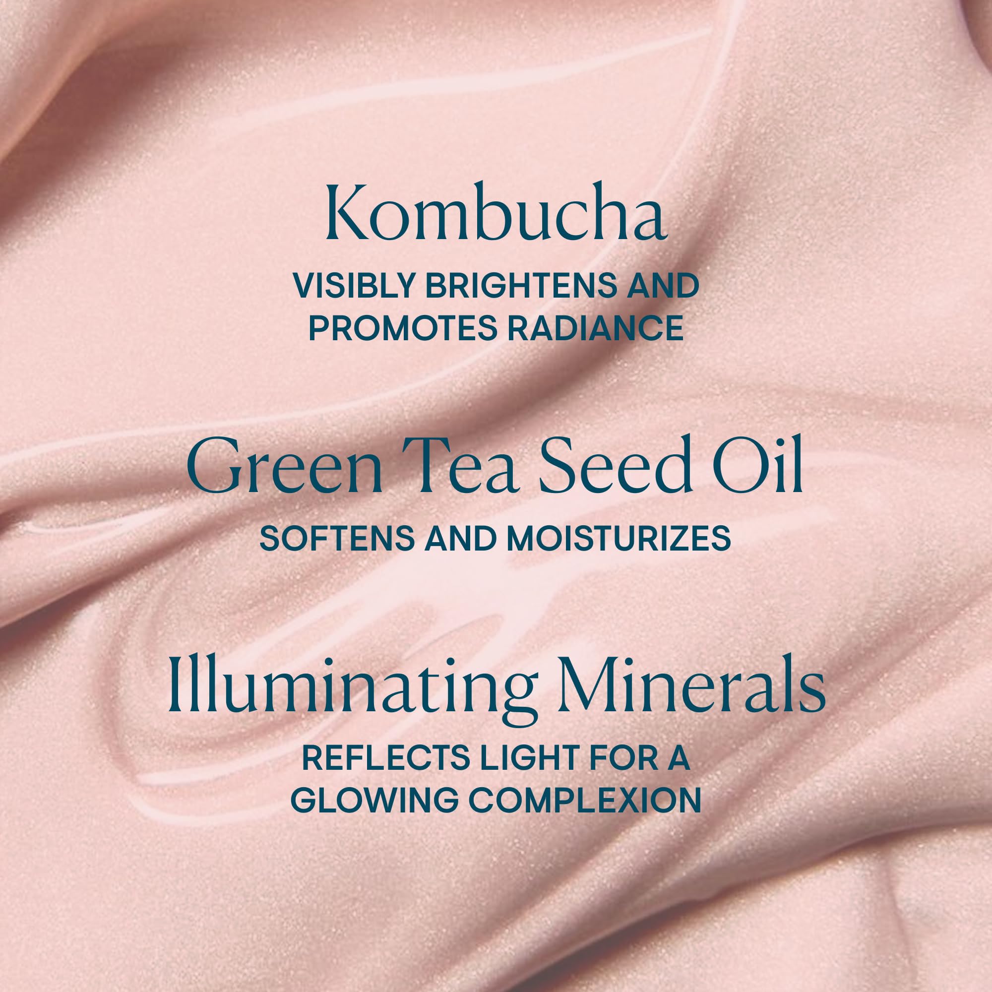 ELEMIS Superfood Glow Priming Moisturizer radiance shot suggests natural dewy glow
