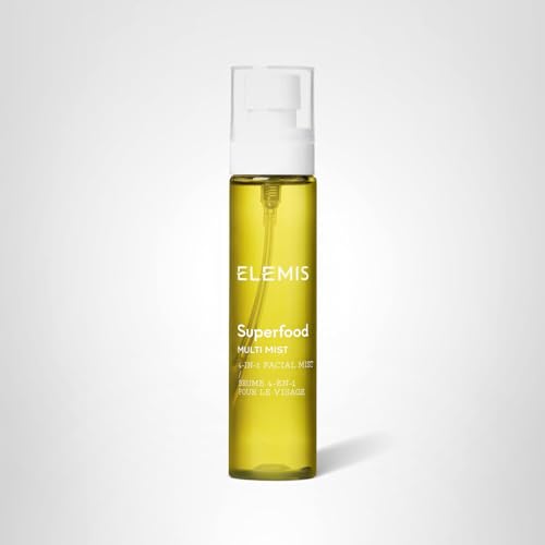 ELEMIS Superfood Multi Mist makeup-setting finish that helps maintain radiance.