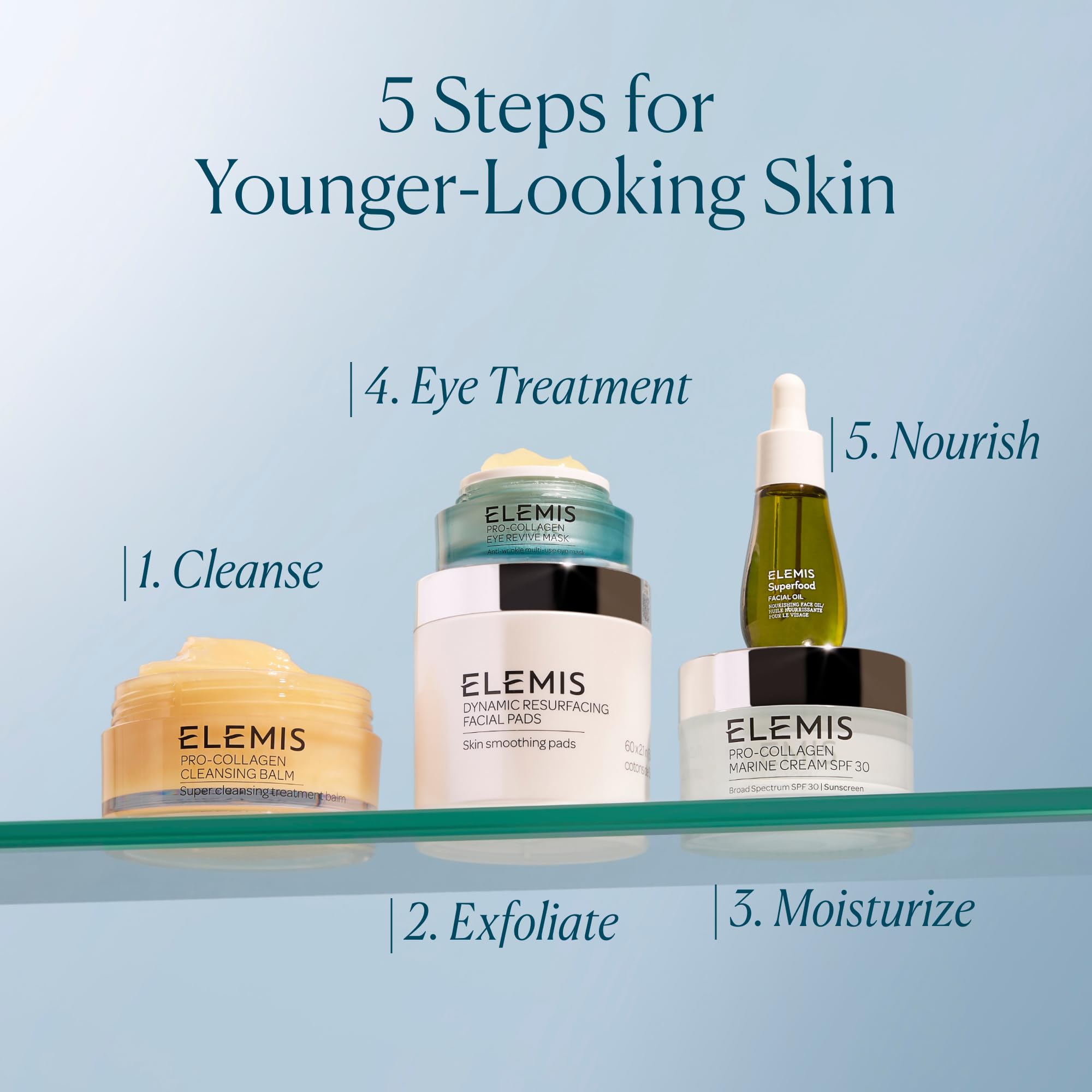 Elemis Superfood Oil flaxseed ingredient close-up emphasizing omega-rich hydration