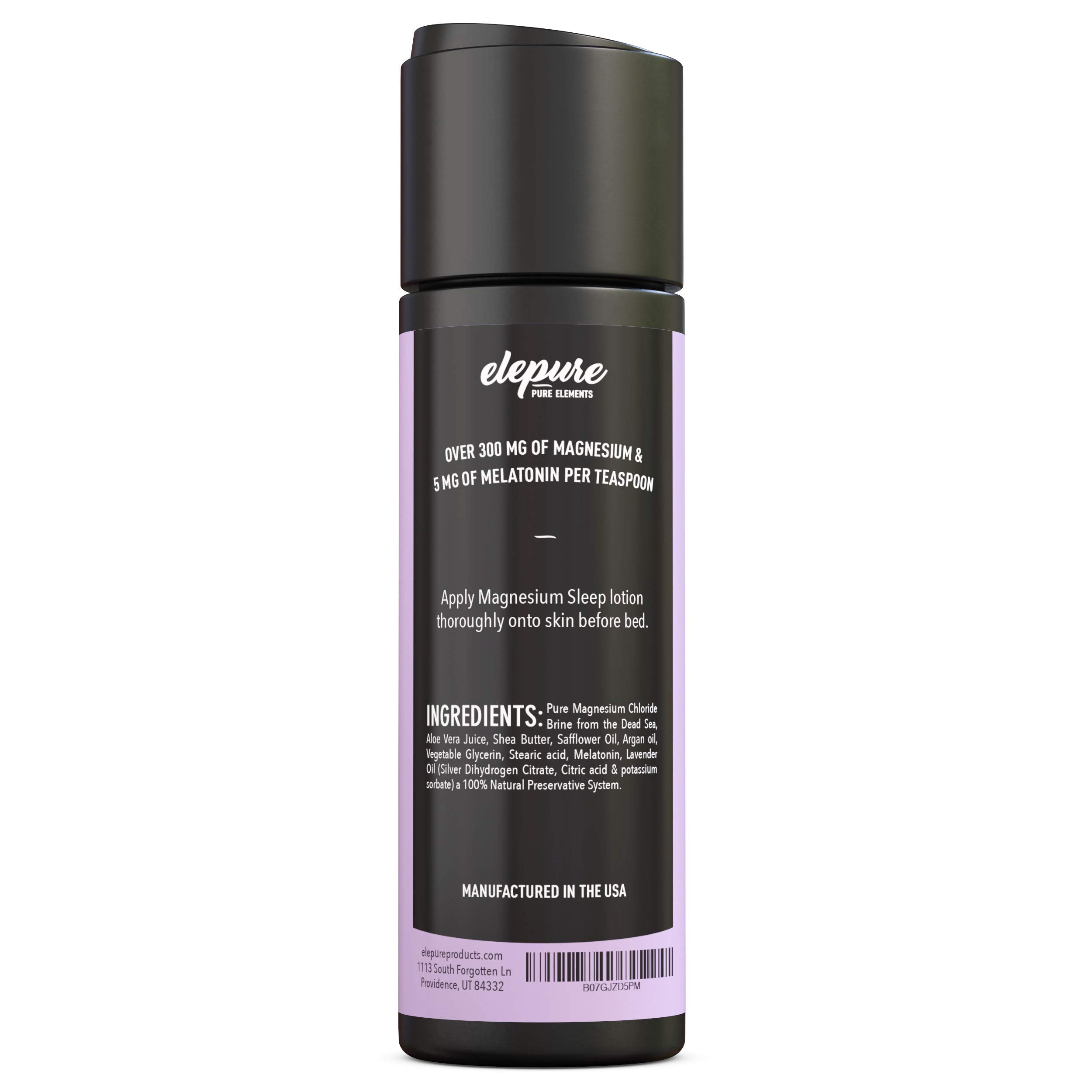 Elepure Pure Elements night cream packaging shown for easy nightly application.