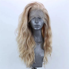 ELESTY wig left-part style for natural everyday or party looks