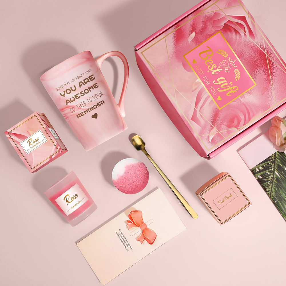 Eletorot Christmas gift basket for women with thoughtful, comforting treats