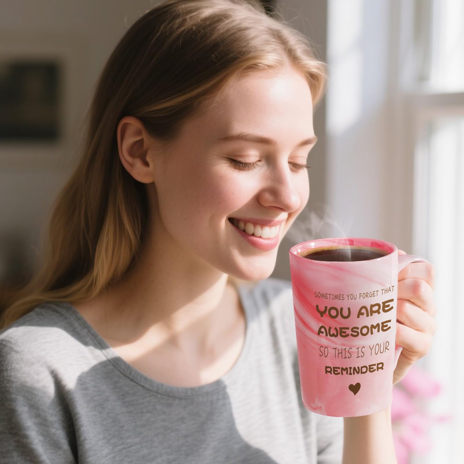 Eletorot pink spa candle and mug set for cozy, soothing moments