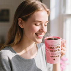Eletorot pink spa candle and mug set for cozy, soothing moments