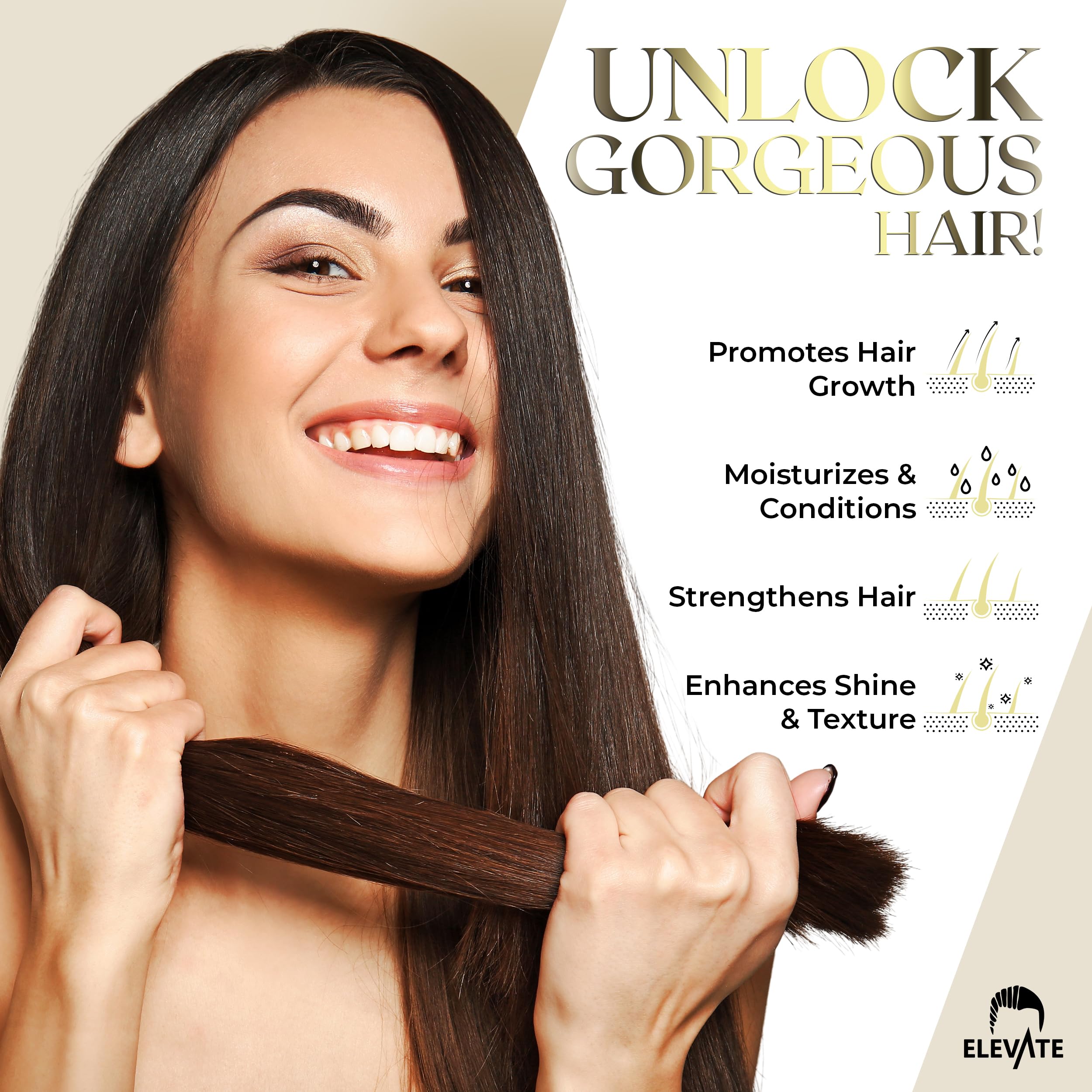 Elevate Batana Oil apply scalp—gentle massage for nourishment and hydration.