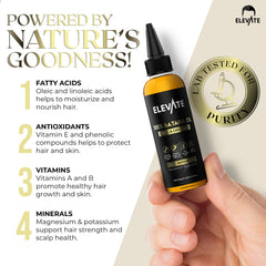 Elevate Batana Oil hair-shine—improved luster and healthier-looking strands.