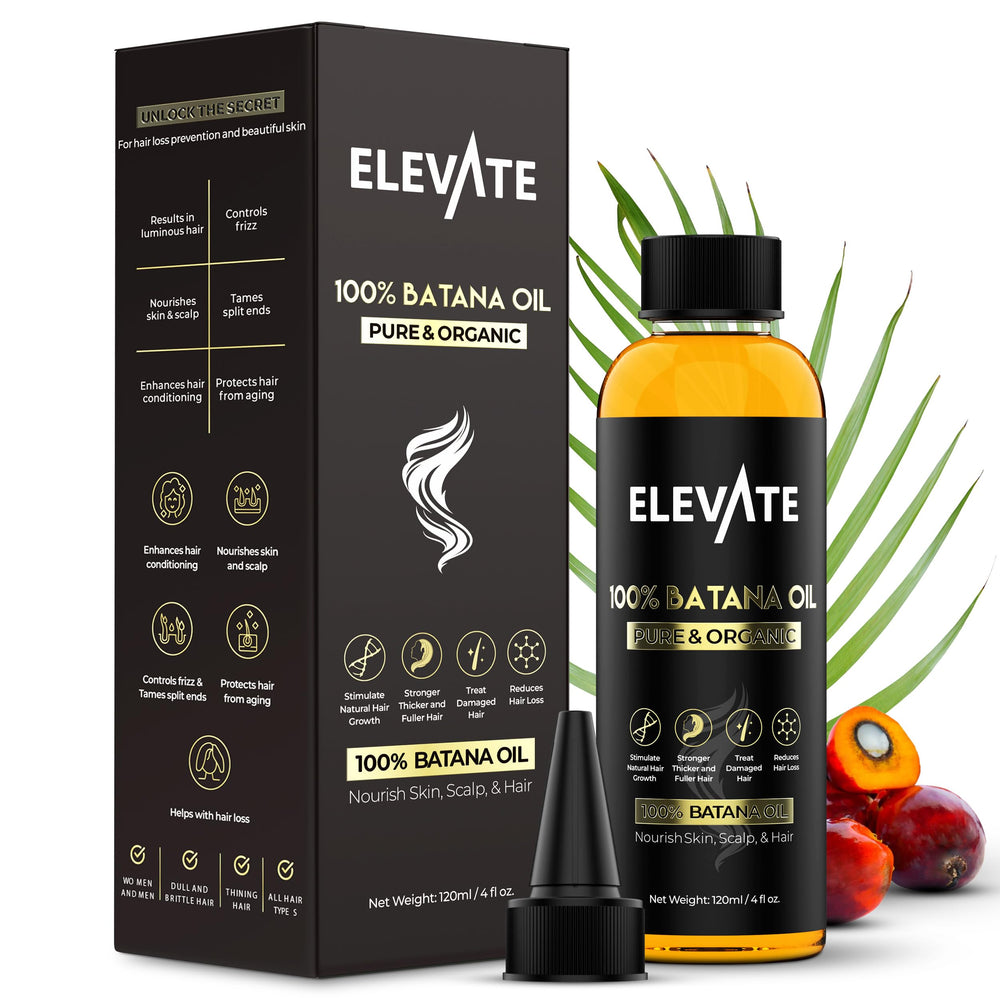 Elevate Batana Oil shelf-ready packaging reinforces brand trust and easy storage.