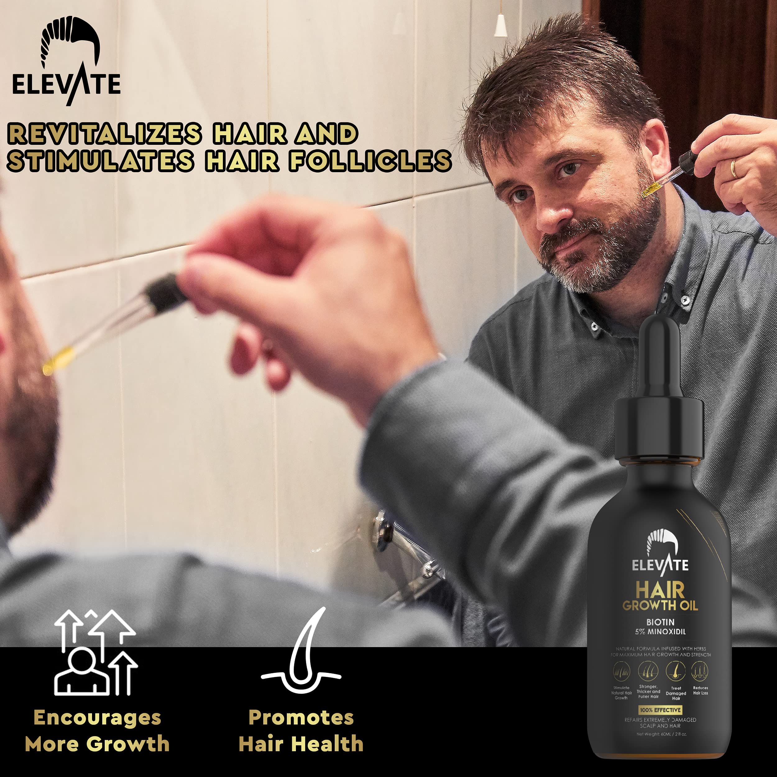 Elevate shampoo mix option demonstrates versatile integration into routine