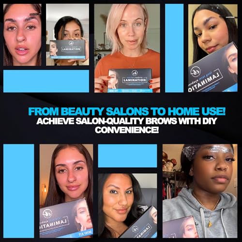 Before-and-after brow lift with Elevate The Beauty kit demonstrating natural definition