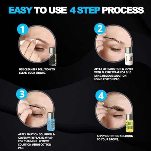 Elevate The Beauty vegan cruelty-free label beside brow lamination kit