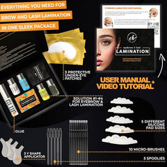 Elevate the Beauty instruction card and online video guide for simple four-step use.