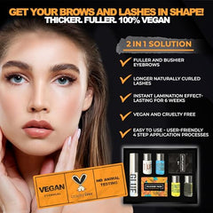 Elevate the Beauty lash lift lotion bottle ready for long-lasting curl at home.