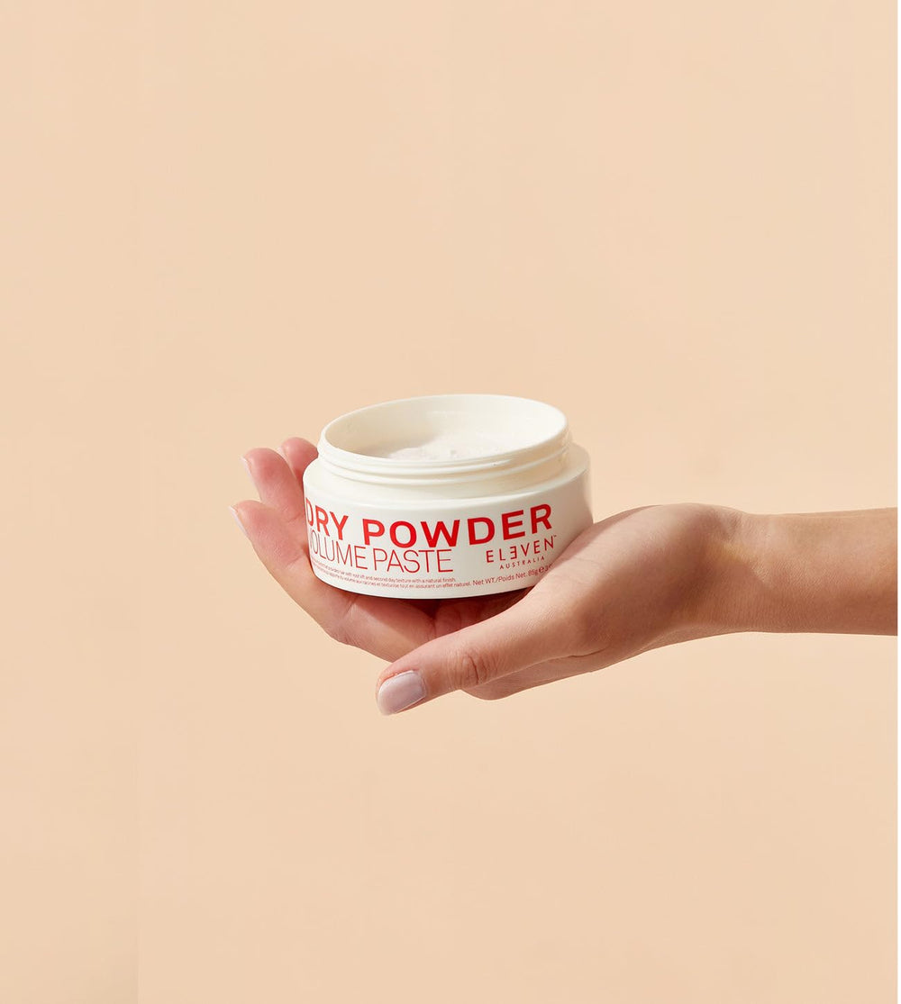 ELEVEN AUSTRALIA Dry Shampoo Volume Paste provides natural shine while absorbing oil at roots