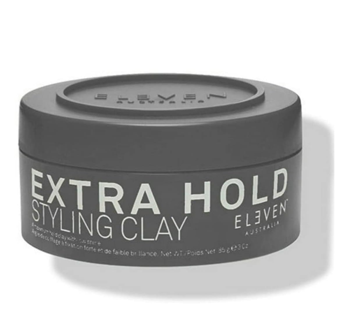 ELEVEN AUSTRALIA styling clay close-up reveals matte texture for defined shapes.
