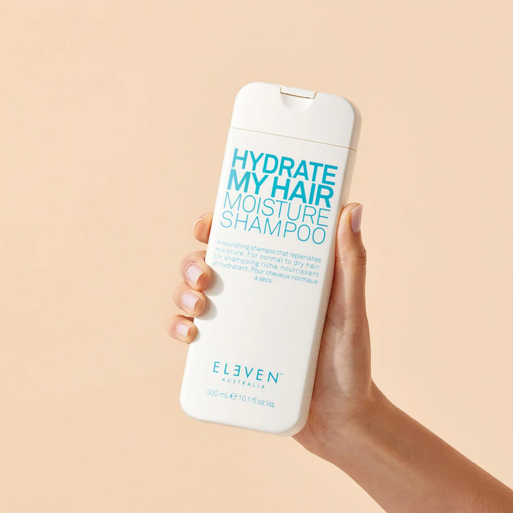 ELEVEN AUSTRALIA Hydrate My Hair bottle packaging and value pack