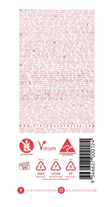 ELEVEN AUSTRALIA I Want Body Volume Foam packaging and branding on box