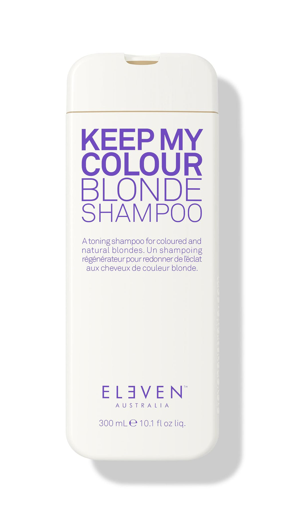 Eleven Australia Keep My Colour Blonde Shampoo bottle front view for cool-toned brightness.