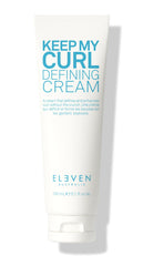 ELEVEN AUSTRALIA Keep My Curl Defining Cream bottle for frizz control and curl definition.