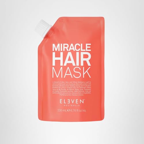 ELEVEN AUSTRALIA Miracle Hair Mask color-treated friendly formula suitable for all dry hair types