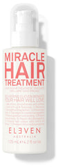 ELEVEN AUSTRALIA Miracle Leave-In bottle close-up highlighting lightweight hydration for frizz control