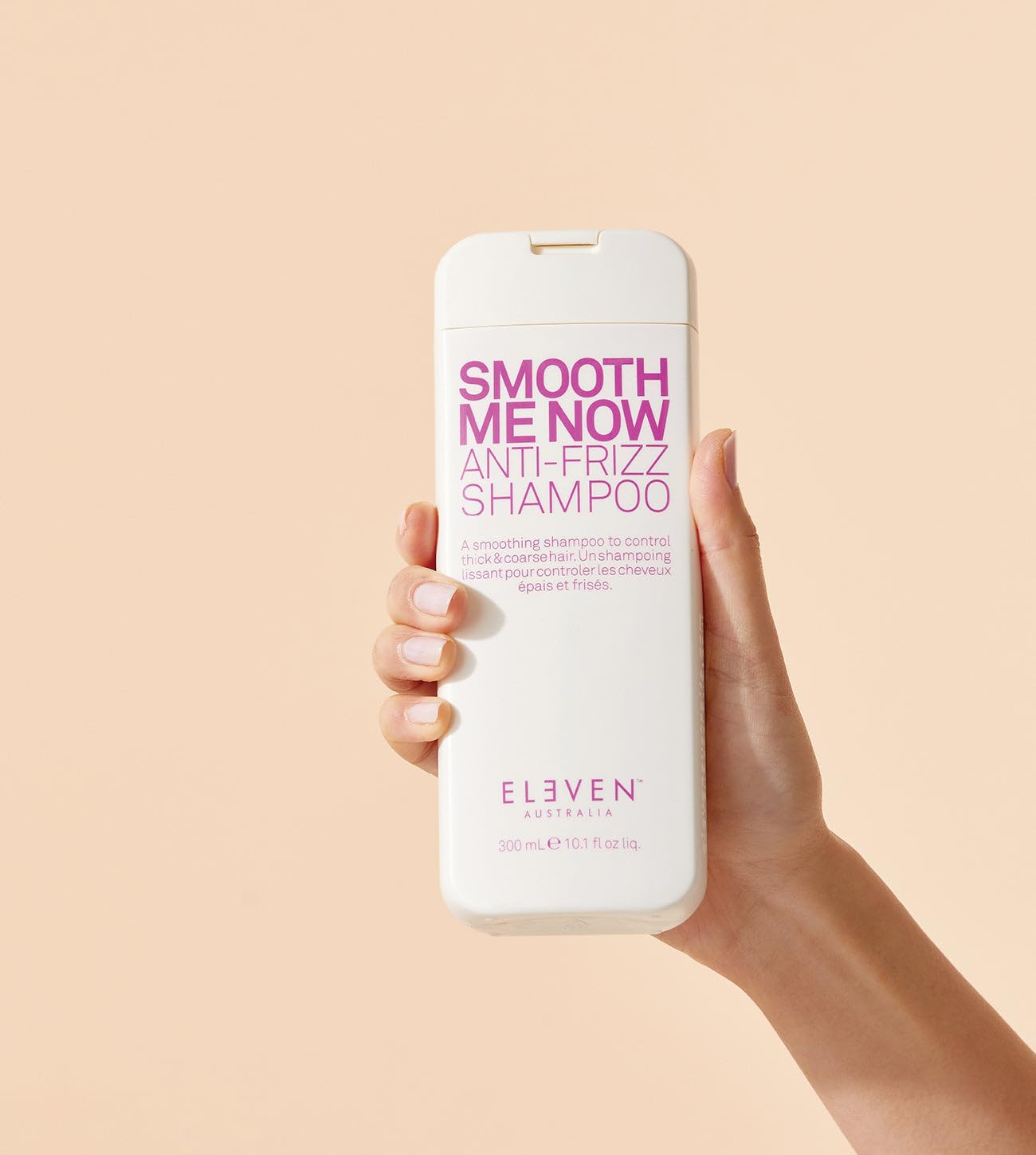 ELEVEN AUSTRALIA Smooth Me Now moisturizing-lather demonstrates cleansing while preserving moisture.