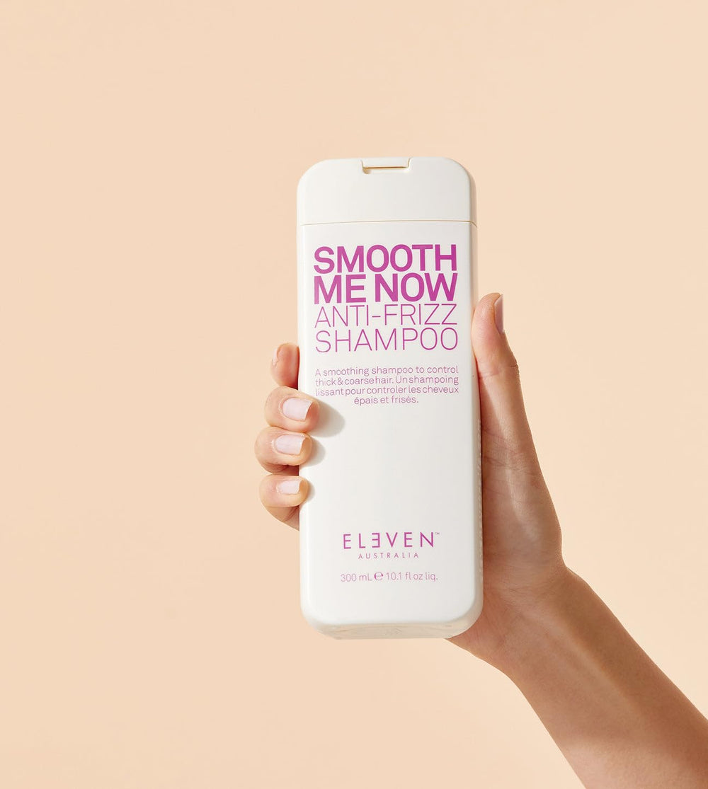 ELEVEN AUSTRALIA Smooth Me Now moisturizing-lather demonstrates cleansing while preserving moisture.