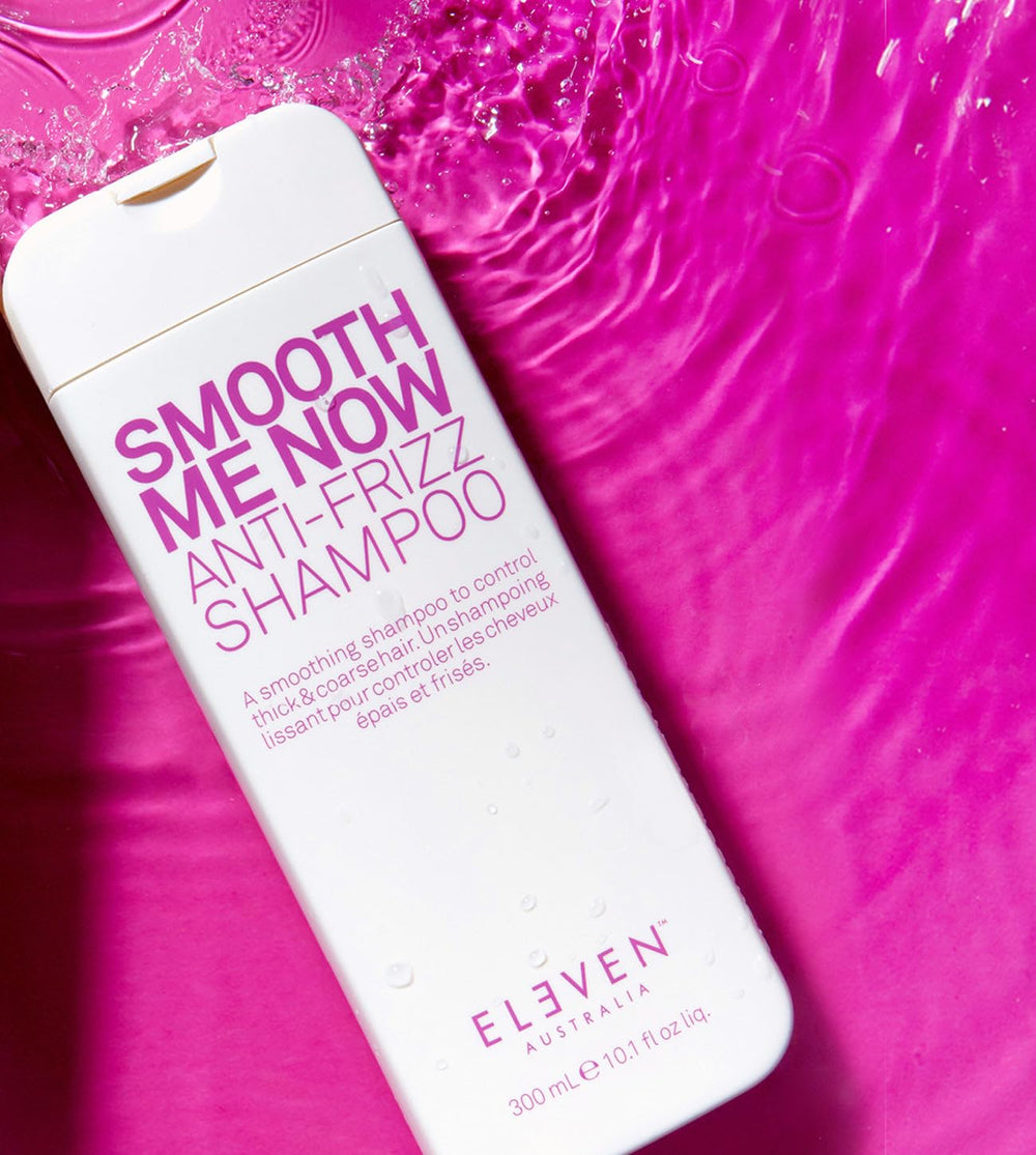 ELEVEN AUSTRALIA Smooth Me Now sulfate-free-formula supports gentle cleansing for all hair types.