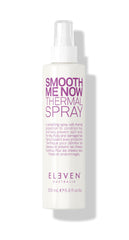 ELEVEN AUSTRALIA Smooth Me Now Thermal Spray bottle showing heat protection for sleek hair