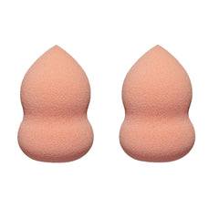 e.l.f. Blending Sponge Duo's tapered end for precise concealer and contour