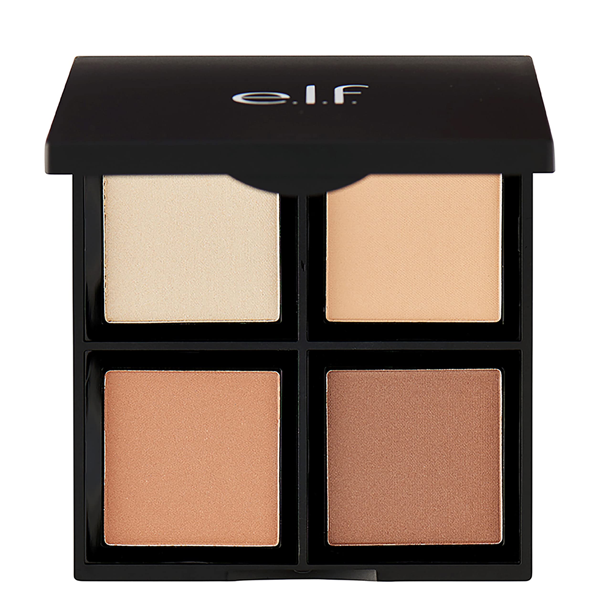 elf contour palette compact travel case for on-the-go makeup touch-ups.