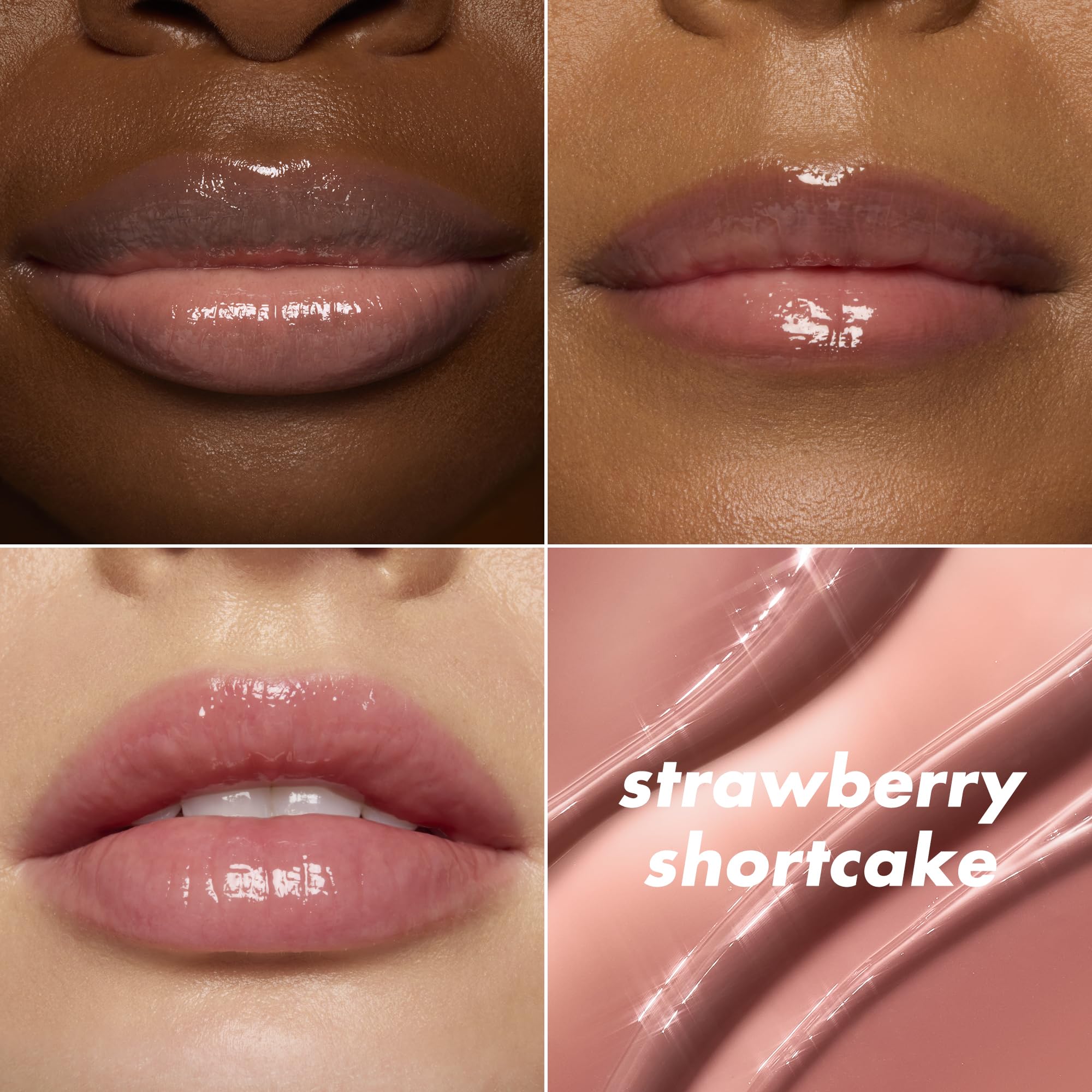 e.l.f. Glow Reviver Blackberry Sorbet lip balm offers bold color and moisture.