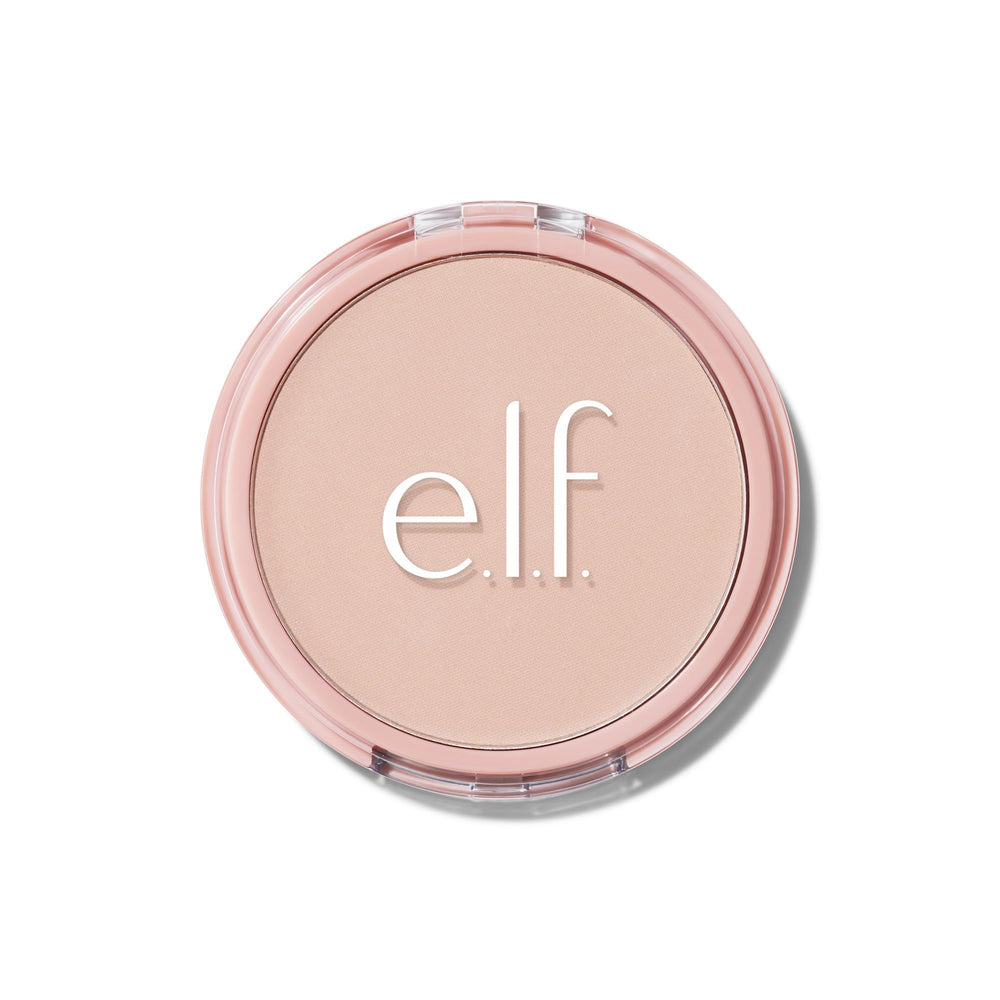 e.l.f. Halo Glow Powder Filter compact with mirror for selfie-ready soft-focus glow.