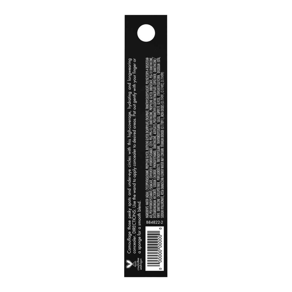 e.l.f. Hydrating Camo Concealer brush-friendly application for precise coverage.