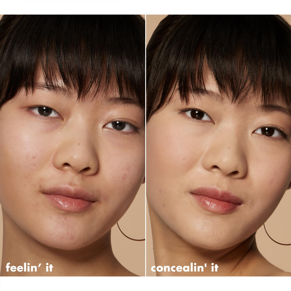 e.l.f. Hydrating Camo Concealer Light Peach shade for natural look.