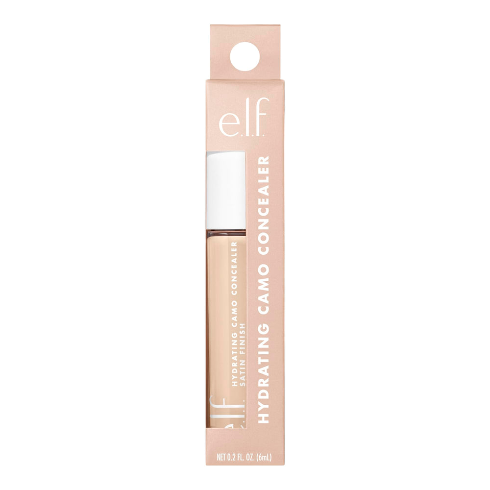 e.l.f. Hydrating Camo Concealer lasts all day without caking.