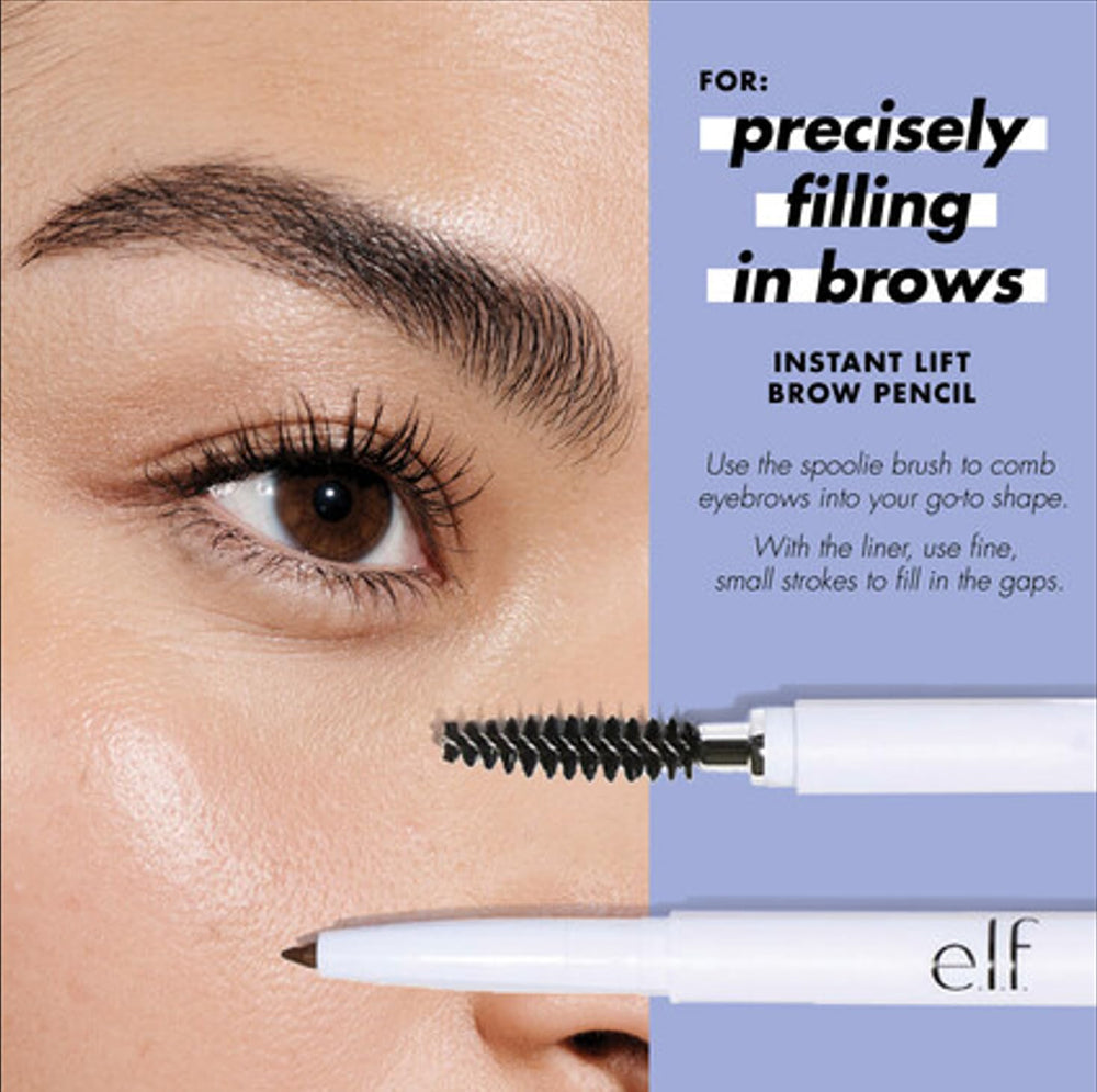 e.l.f. Instant Lift packaging emphasizes vegan, cruelty-free ethics