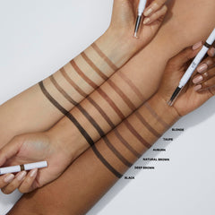 e.l.f. Instant Lift Brow Pencil spoolie helps comb brows smoothly.