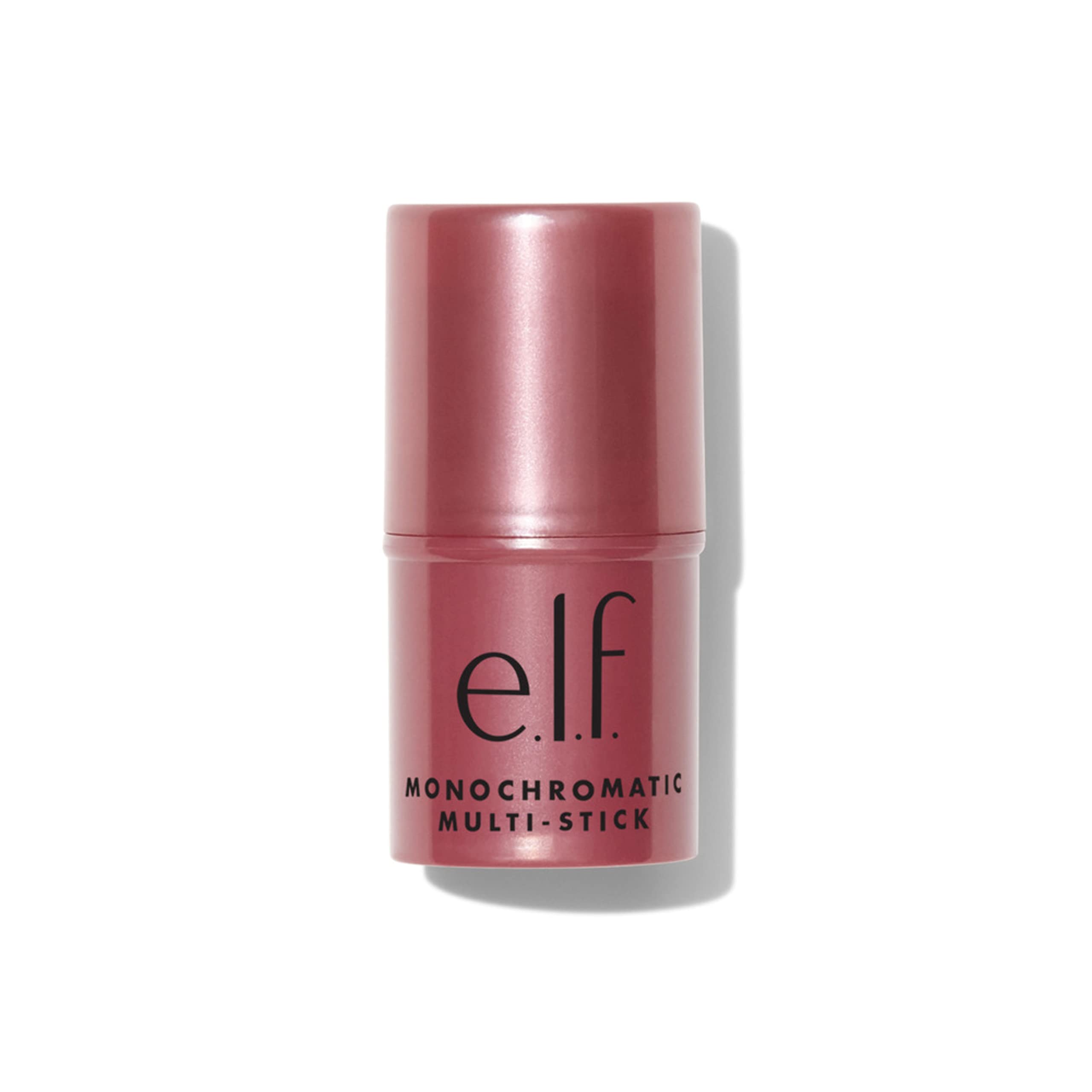 e.l.f. Monochromatic Multi Stick Sparkling Rose on-the-go packaging emphasizes portability.