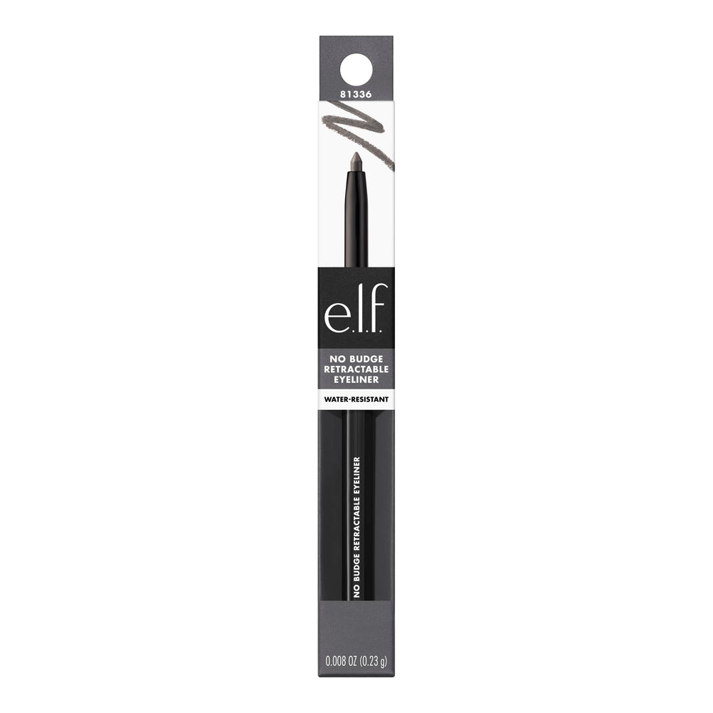 e.l.f. No Budge retractable mechanism close-up showing creamy, smooth glide.