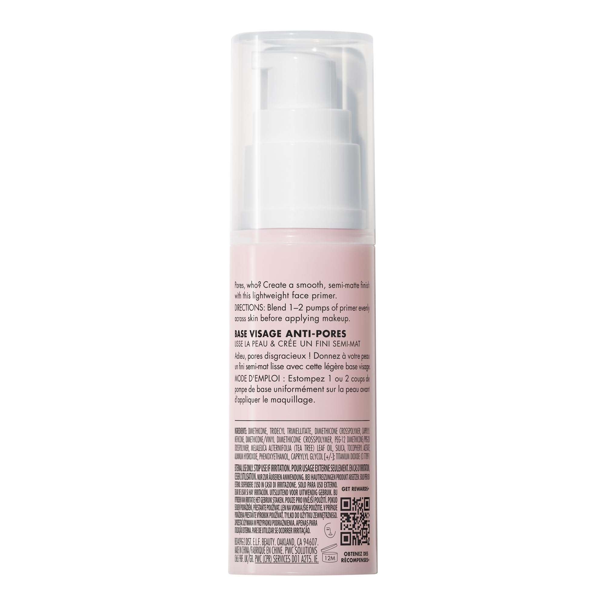 e.l.f. Poreless Primer vegan-crueltyfree reflects ethical beauty in daily routine
